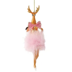Anhänger Fancy, Edel, Elch/Tänzerin, 19 Cm