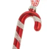 Anhänger Zuckerstange, Matt, 12 Cm