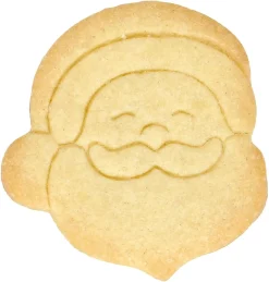 Ausstechform Weihnachtsmann, Kopf, 6 Cm