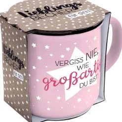 Becher Emaille-Optik, Großartig, 350 Ml