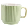Becher Riffel, Grün, 230 Ml