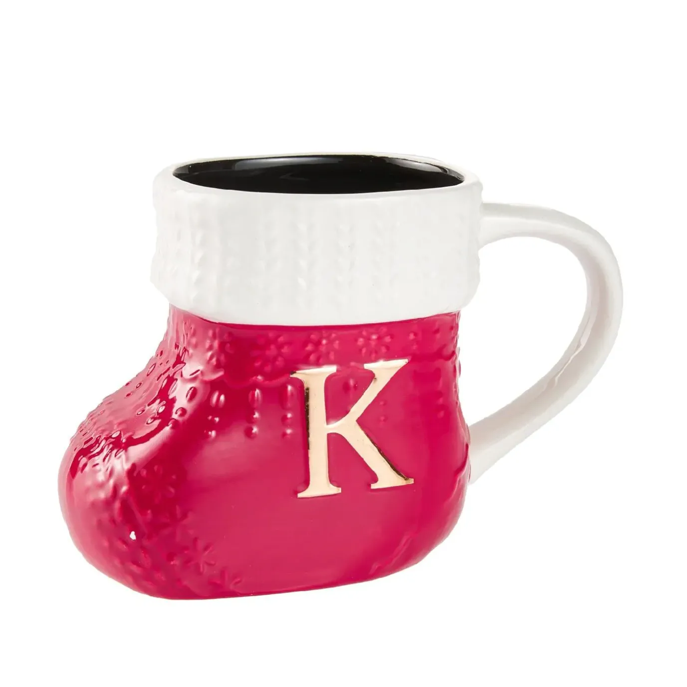 Becher Stiefel Mit Buchstabe, K/rot, 400 Ml