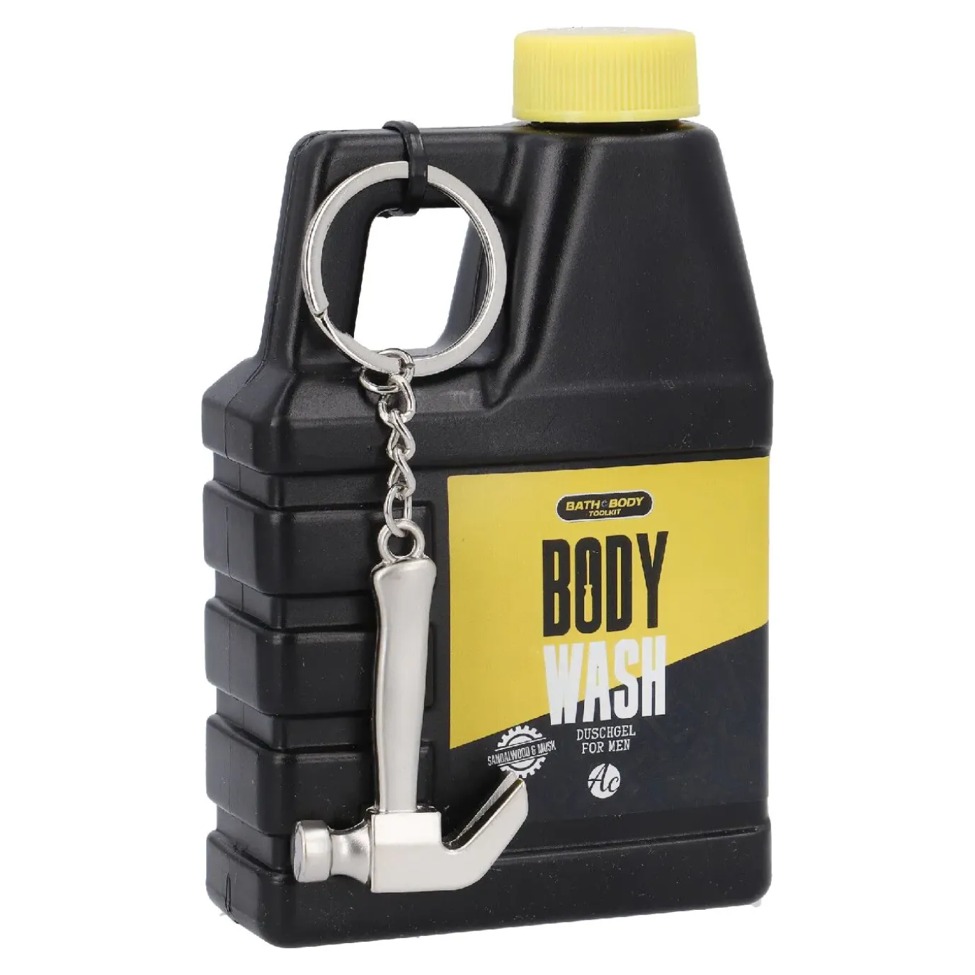 Duschgel Kanister + Schlüsselanhänger Hammer, 200 Ml