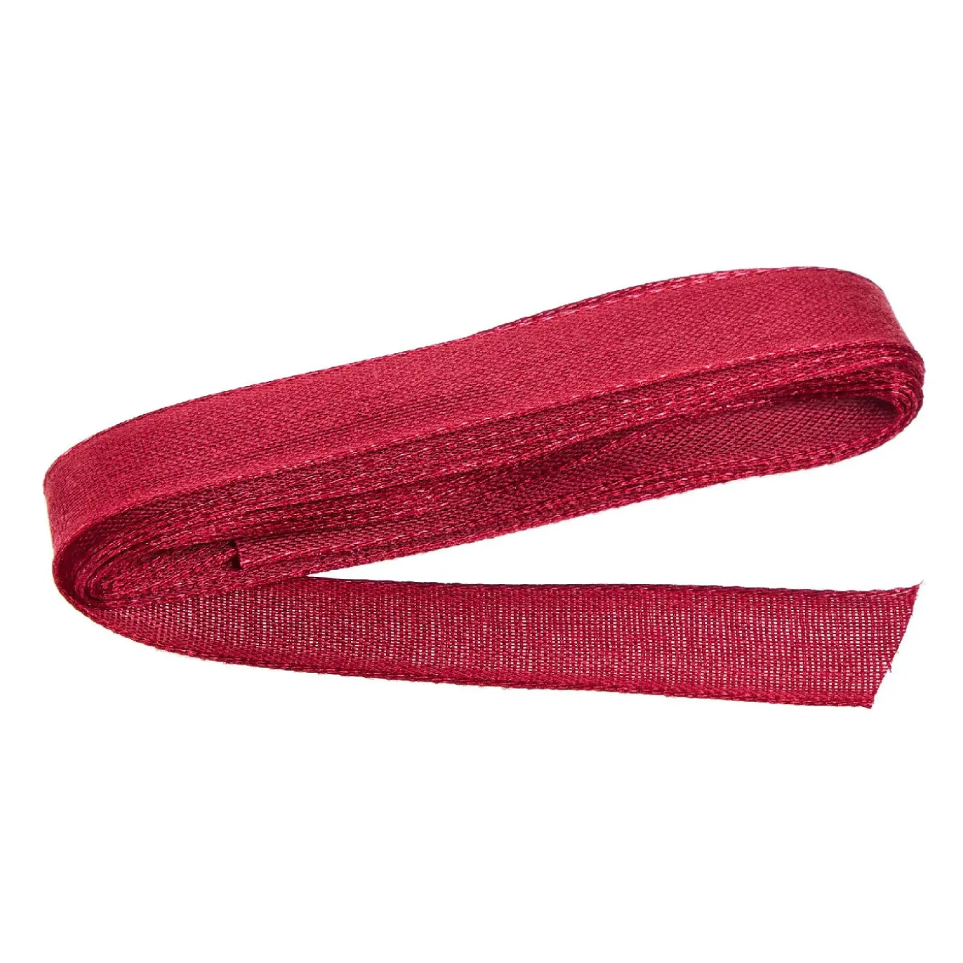 Geschenkband, Gewebt/bordeaux, 15 Mm X 3 M