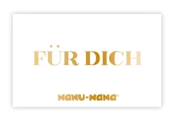 Geschenkgutschein, Für Dich, Weiß, 15 Euro