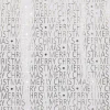 Geschenkpapier Prägung/Schrift, Creme/gold, 2 M