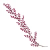 Girlande Beeren, Rot, 90 Cm