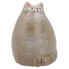 Katze, Bauchig/Augen Zu, 8.5 Cm