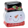 Keksdose Weihnachtsfigur, Schneemann, 13 Cm