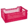 Klappbox Glitter, 27 X 17 X 11 Cm, Magenta