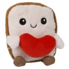 Kuscheltier Gesicht, Toast, 25 Cm