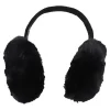 Ohrenwärmer Fluffy XXL, Schwarz