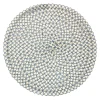 Platzset Aurora, Rund/blau, 38 Cm