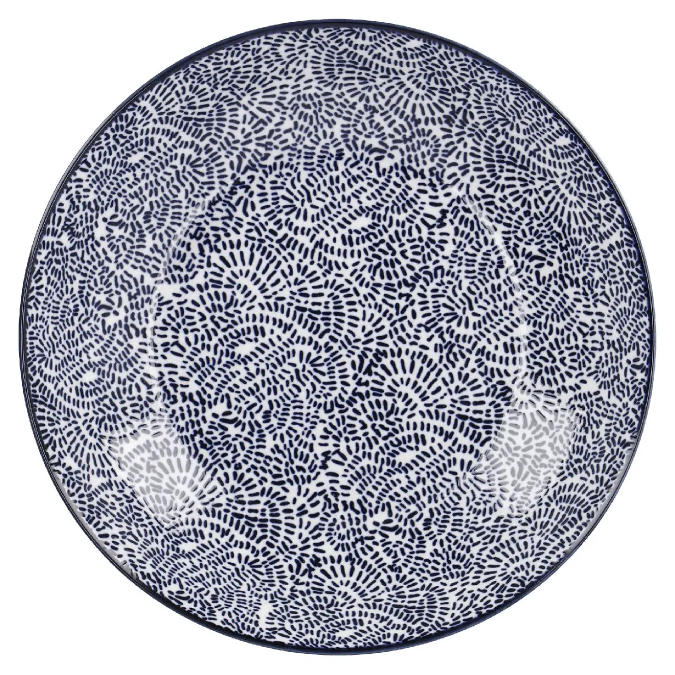Schale Anna, Punkte/flach, 20 Cm