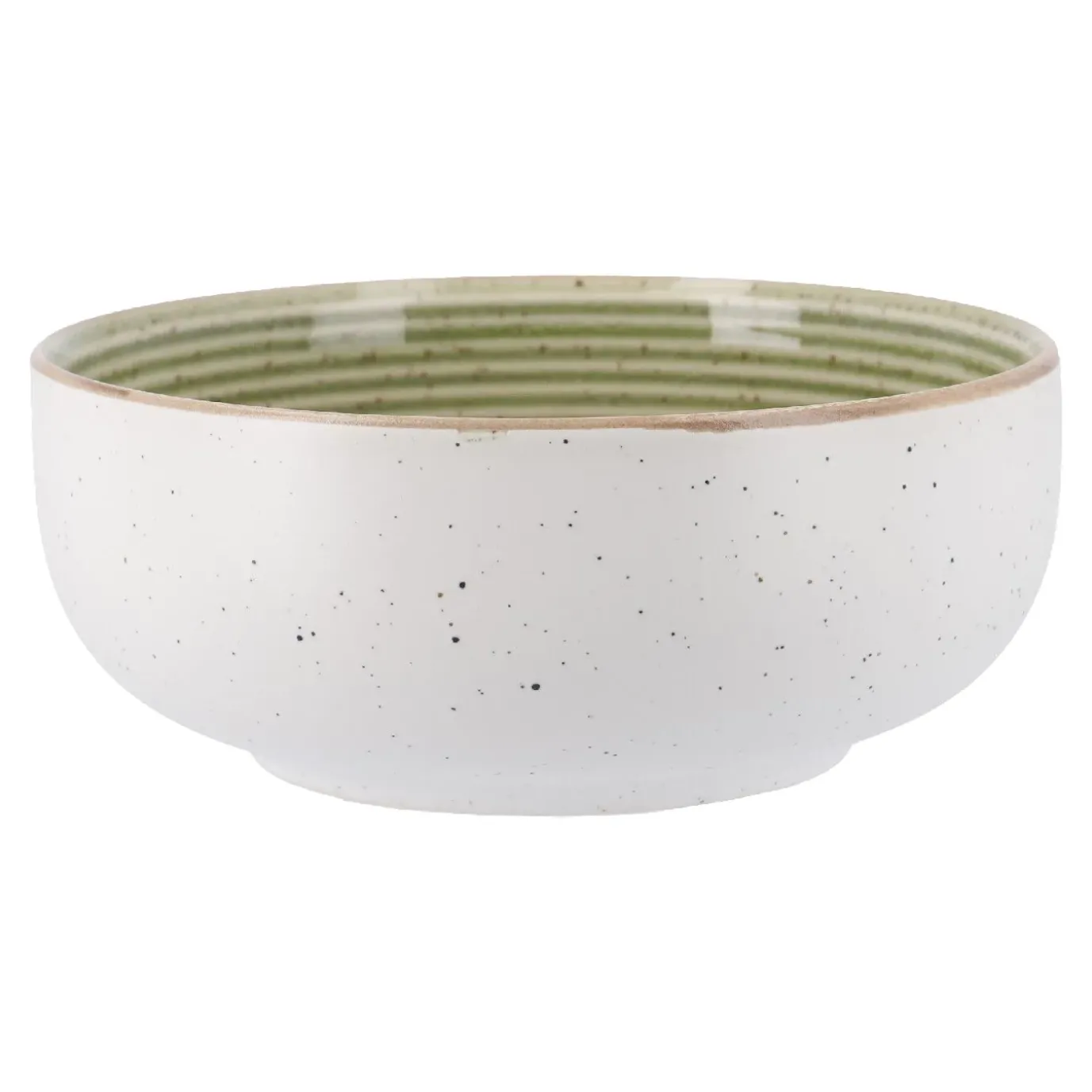 Schale Rille, Grün, 11 Cm