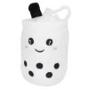 Schlüsselanhänger Bubbletea, Weiß, 13 Cm