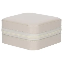 Schmuckbox, Creme, 9 X 9 Cm