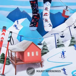 Socken Xmas, Alpine Ski, Gr. 39-42