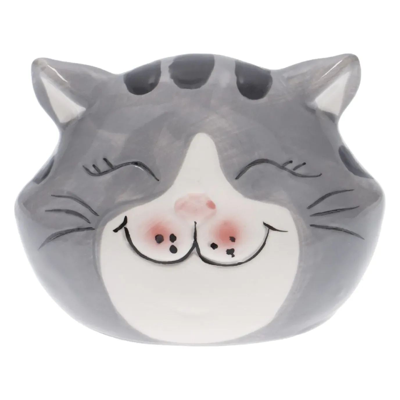 Spardose Tierkopf, Katze