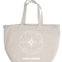 Tasche Nanu-Nana, Kompass, Natur, 60 X 37 Cm