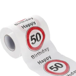 Toilettenpapier Birthday, 50 Jahre, 24 Meter
