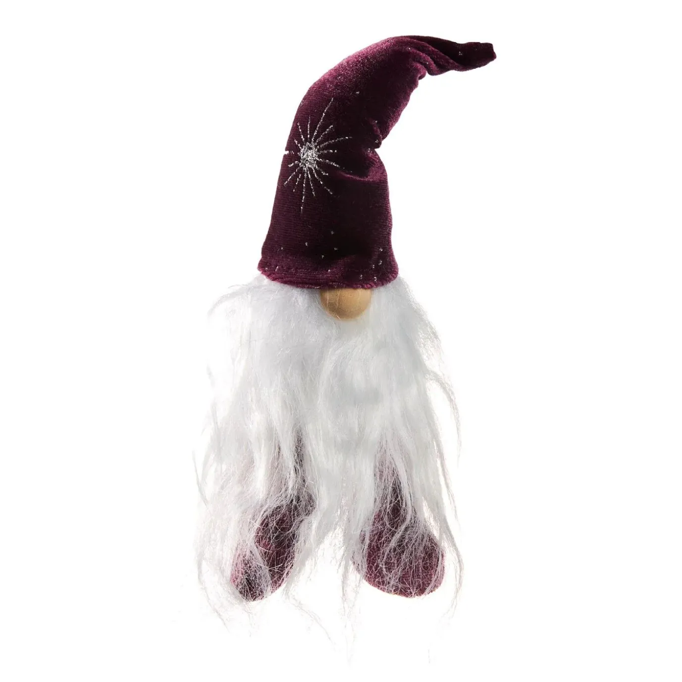 Wichtel Glitter, Dunkelpink, 21 Cm